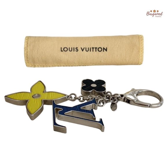 Authentic LOUIS VUITTON Bijossac Fleur De Epi Keyring Bag Charm - M67124 - Picture 10 of 13